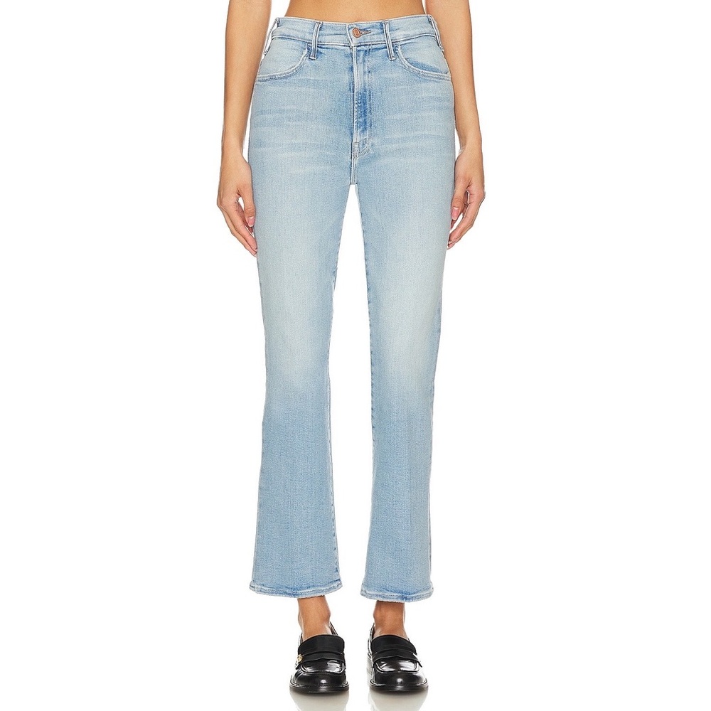 Mother The Hustler Ankle High Rise Flare Jeans in California Cruiser